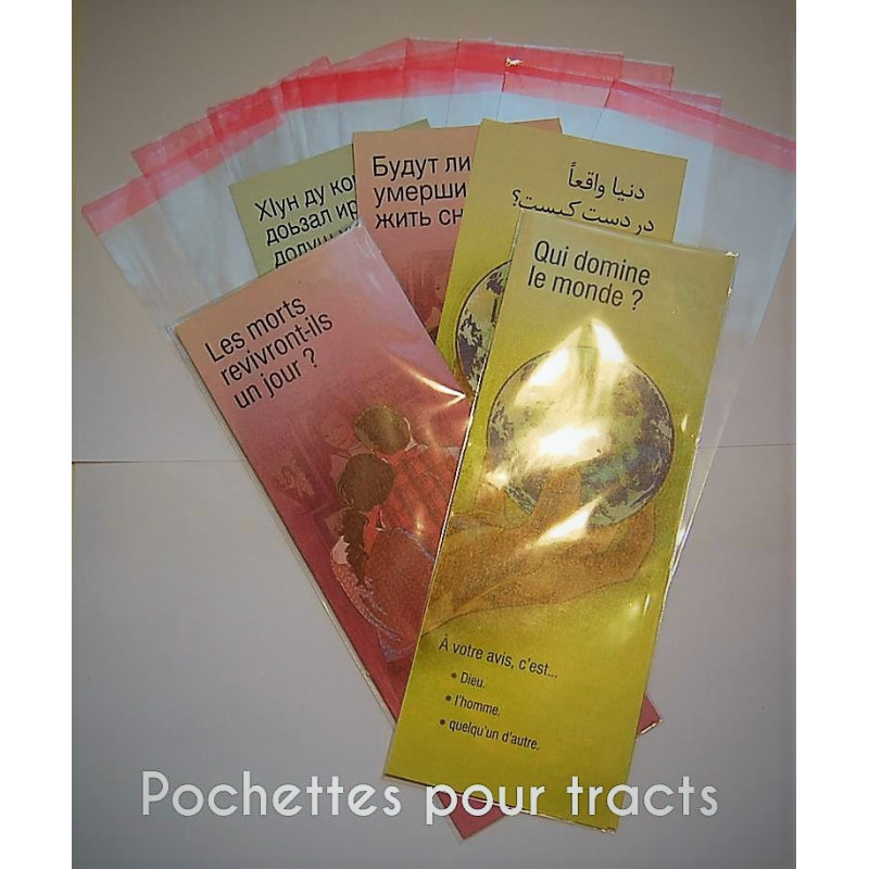 Pochettes pour tracts