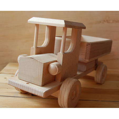 Wooden car Truck