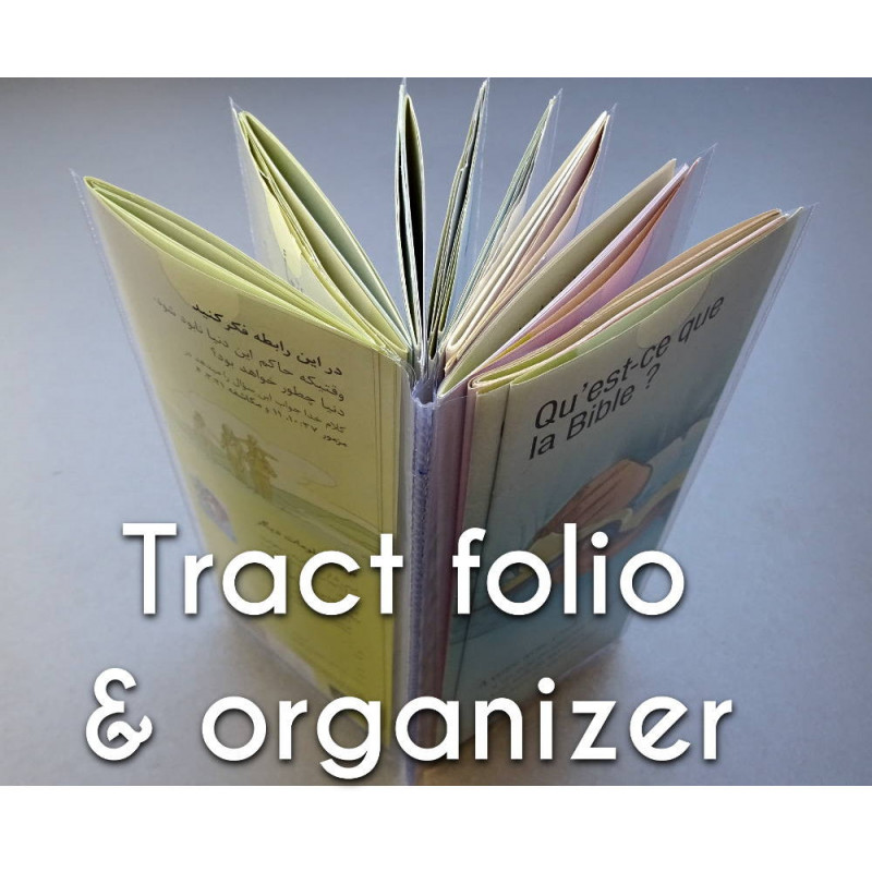 Tract folio and organizer