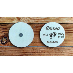 Magnet Naissance Bébé