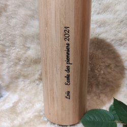 Bamboo Thermos Bottle